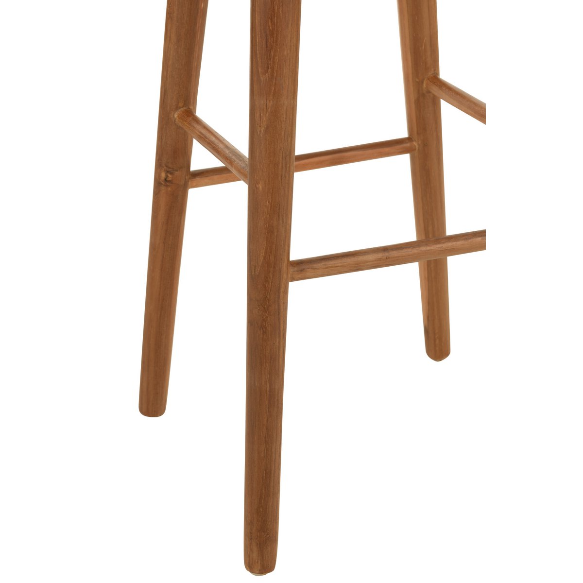 Chaise de bar J-Line Ana - bois - marron
