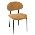 Chaise J-Line - textile/métal - ocre