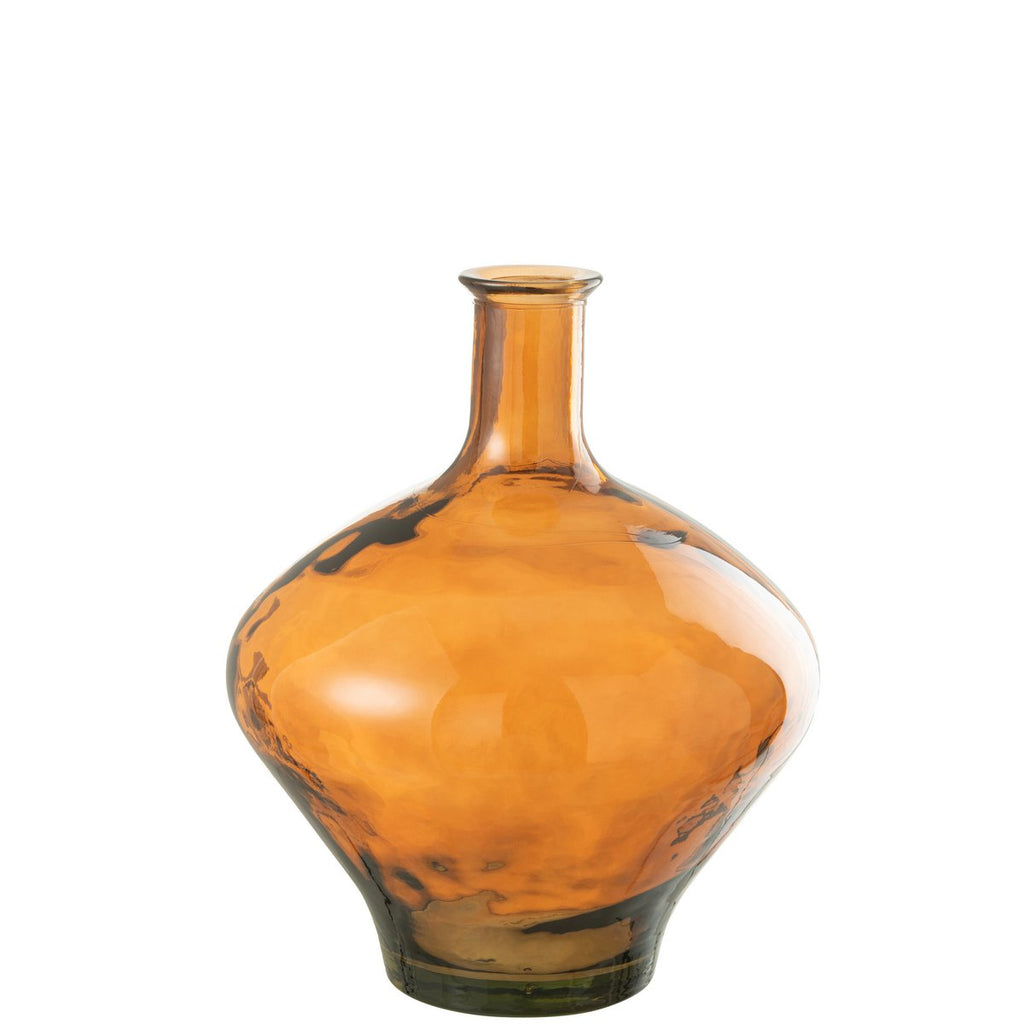 Vase J-Line Cerise - verre - marron - 46 cm de haut