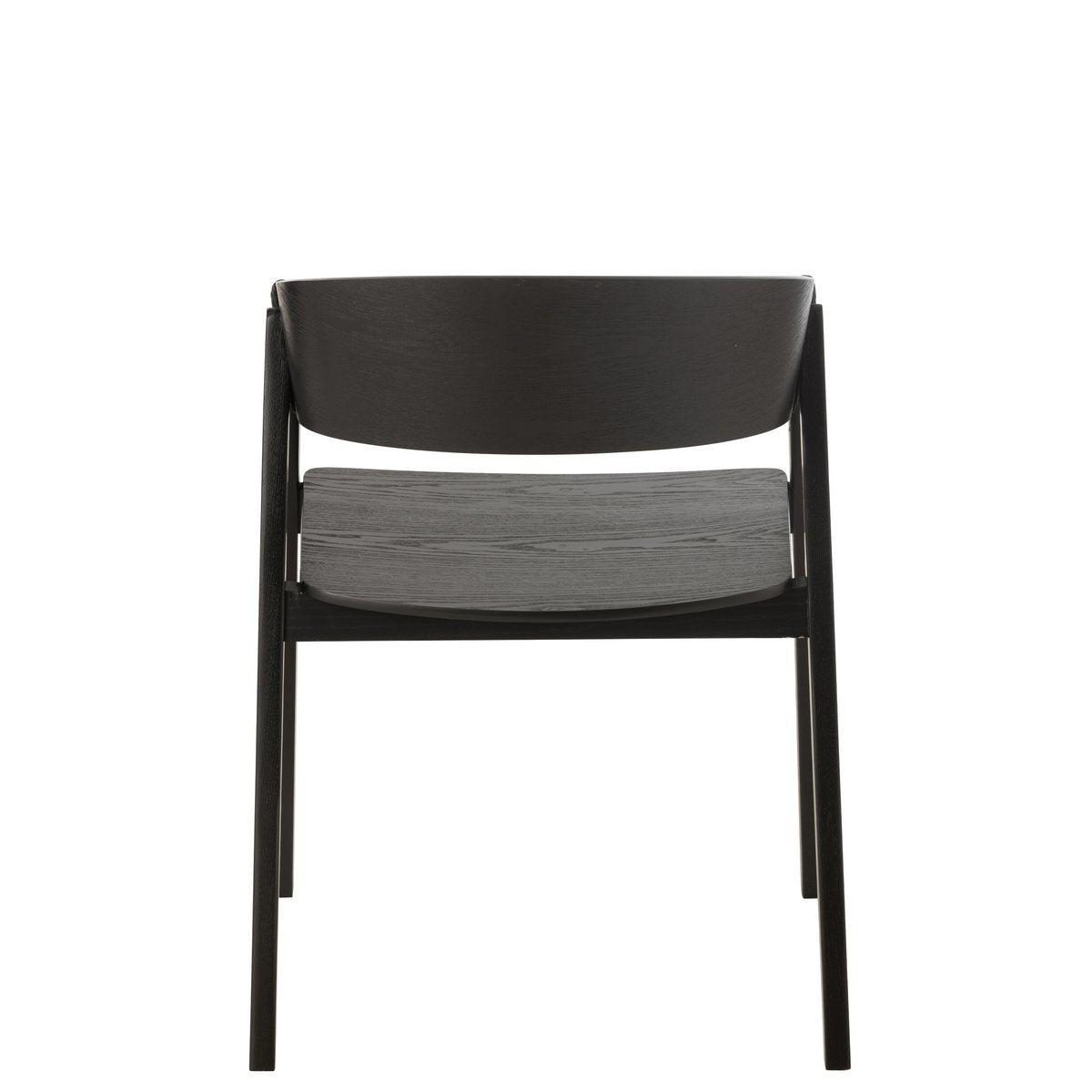 J-Line Chaise Naga Frêne/Corde Noir