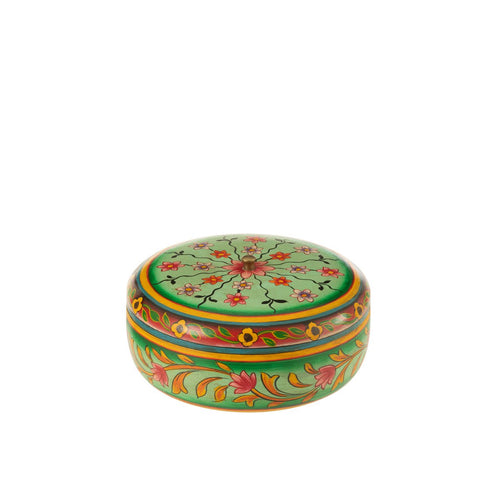 Boîte en j-line + lid Mumbai Mango Wood Mix