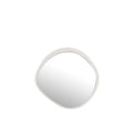 Miroir J -line - Metal / Glass - Blanc - Small - Ø 60,5 cm