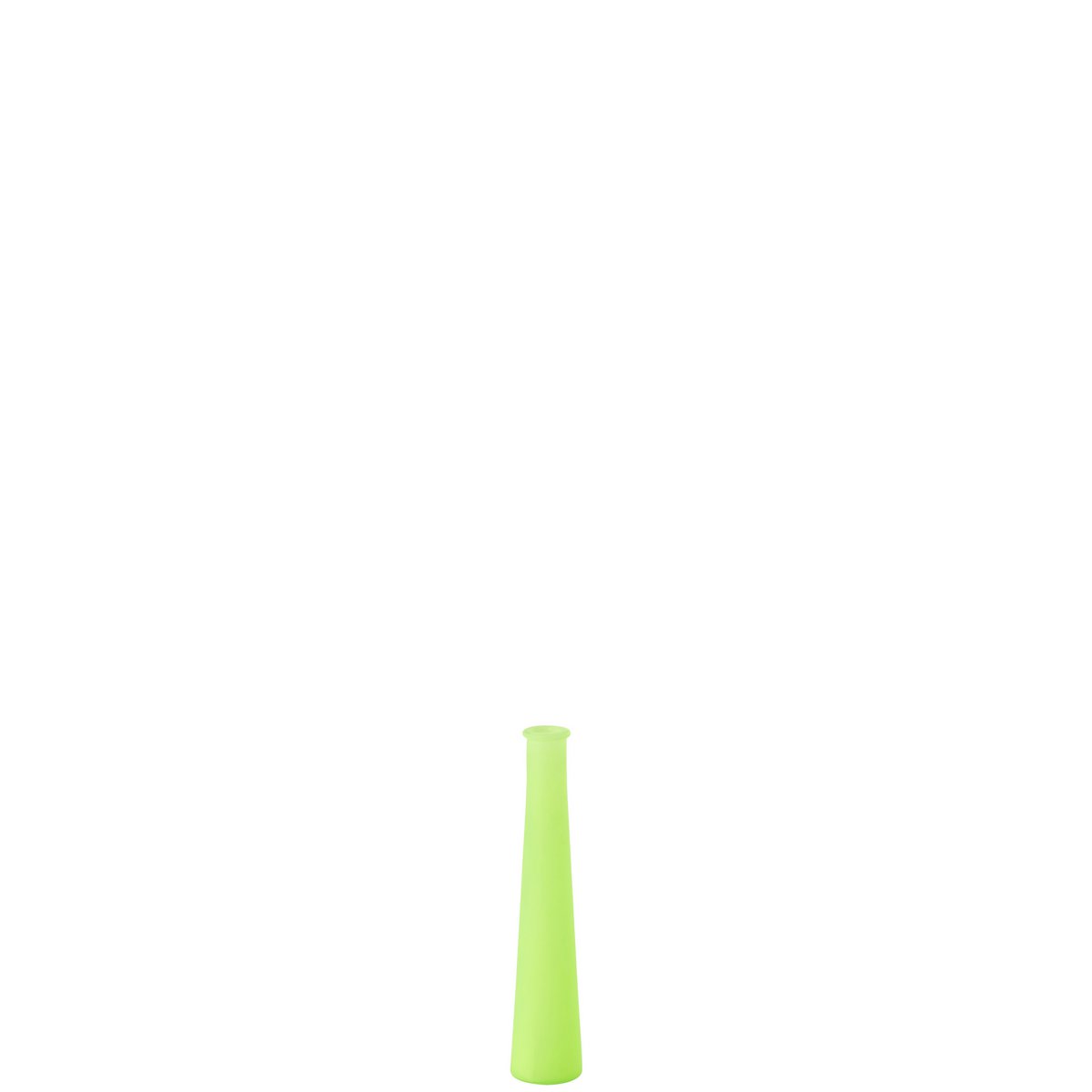 Tube de vase J -line - Verre - Green - 31,5 cm de haut