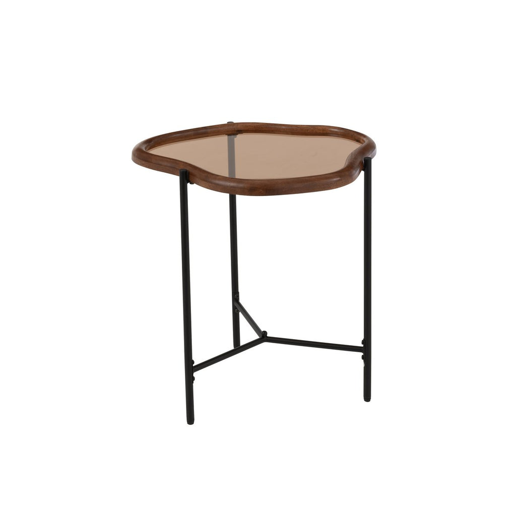 Table basse J-Line Zir - verre - mix