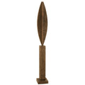 J-Line Déco Sur Pied Luke Pine Marron Large