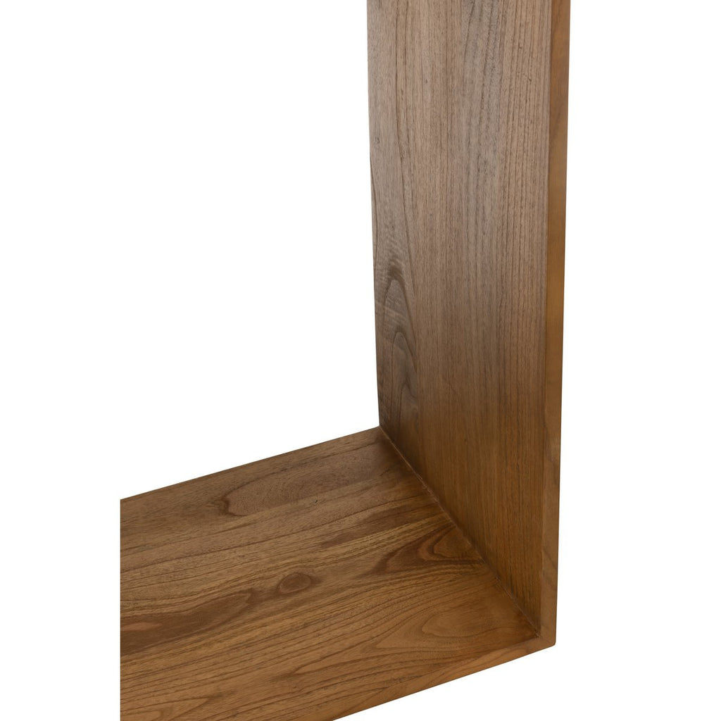 Étagère murale J-Line Cube - bois - marron