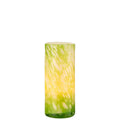J -line Vase Marble - Verre - Green / Blanc - Grand - 27,5 cm de haut